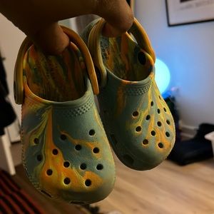 Colorful crocs